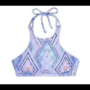 Xhilaration High Neck Bikini Top